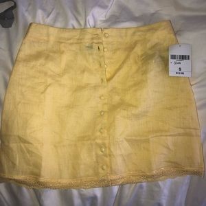 linen skirt